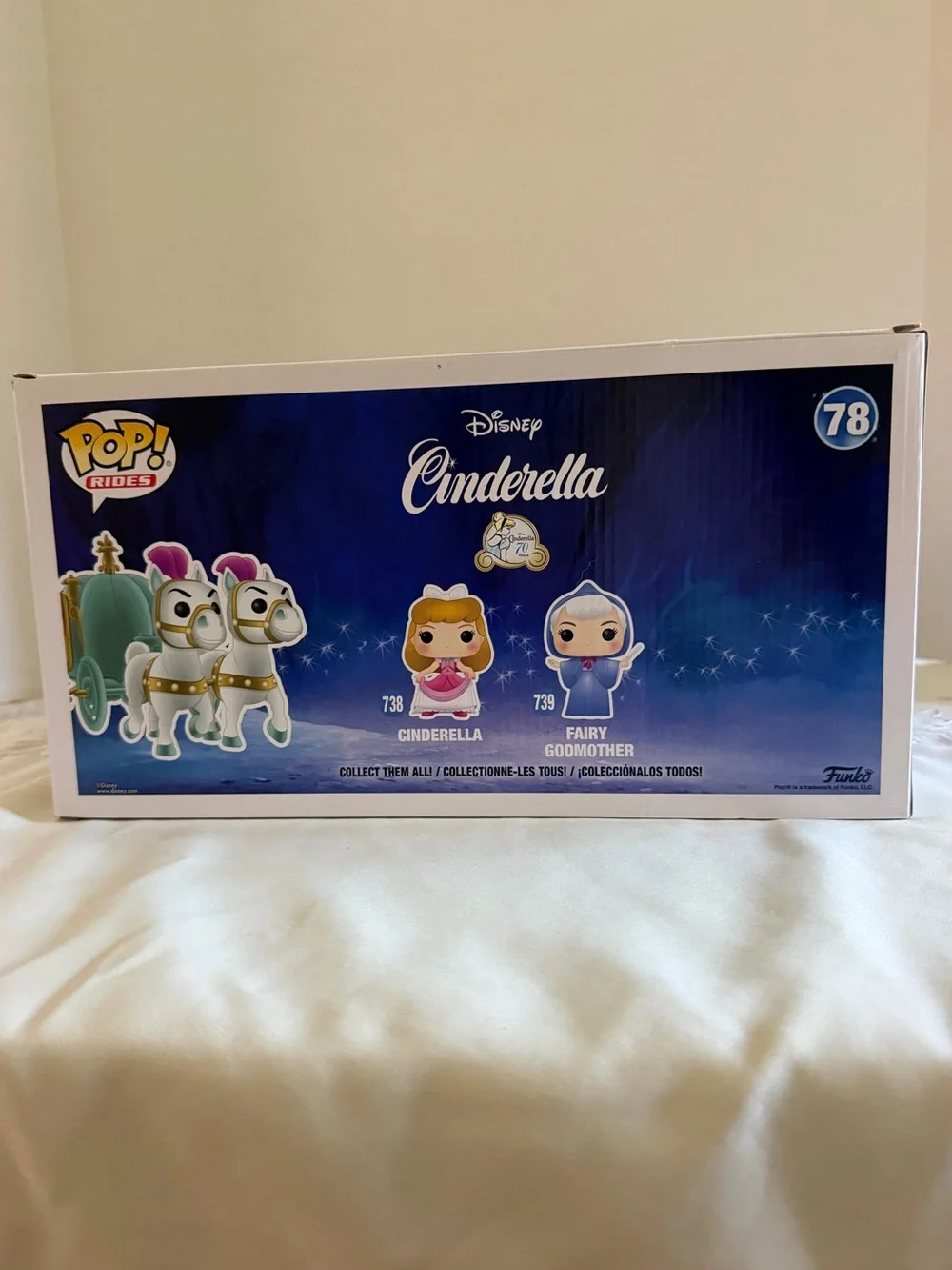 Funko Pop! Rides Cinderella’s Carriage NIB